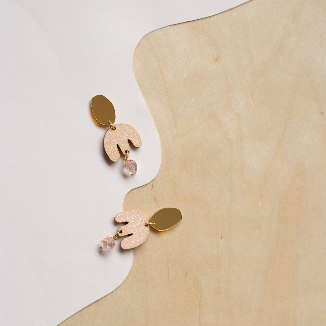 SO-PI-VA GLITTERI 247 - kultapeili/persikka/helmi (kulta)