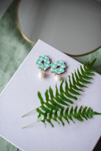 RAUHA - vihreä/helmi