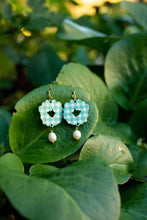 TYYNE - vihreä/helmi