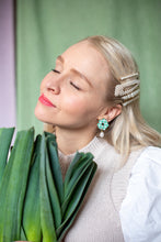 RAUHA - vihreä/helmi