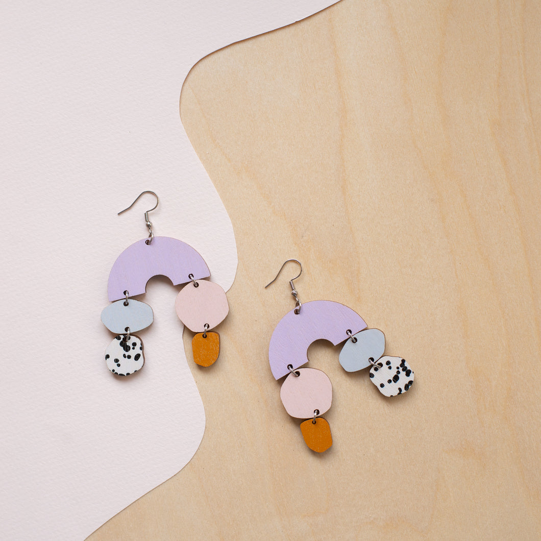 SO-PI-VA 099 - laventeli/hattara/baby blue/okra/mustavalko