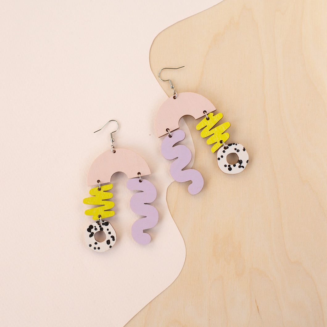 SO-PI-VA 220 - hattara/laventeli/neon/mustavalko