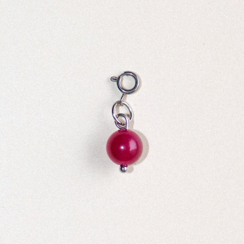 MON BAR - berry charm (silver)