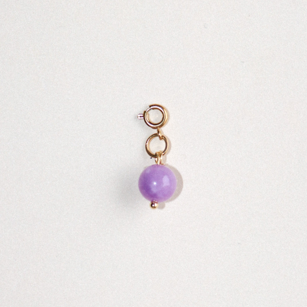 MON BAR - lilac charm (gold)