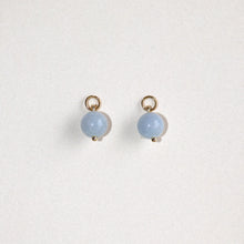 MON BAR - baby blue beads (gold)