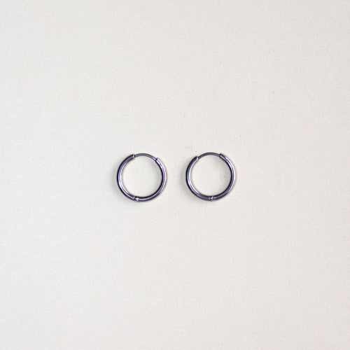 MON BAR - hoops 17mm (silver)