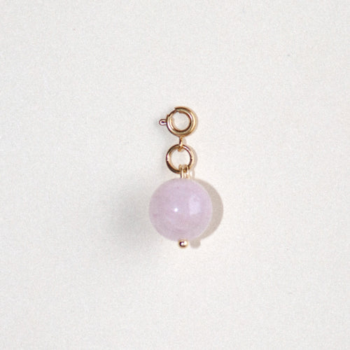 MON BAR - big rose charm (gold)