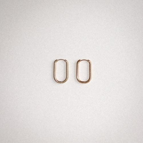 MON BAR - hoops square 28x17mm (gold)