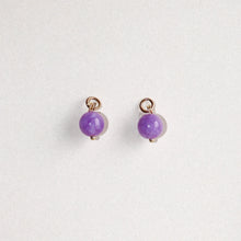 MON BAR - lilac beads (gold)