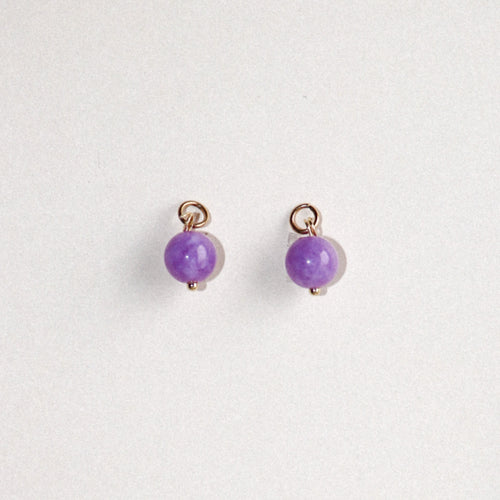 MON BAR - lilac beads (gold)