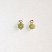 MON BAR - green beads (gold)
