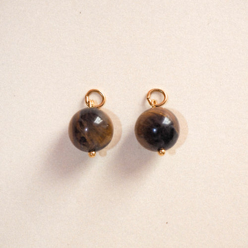 MON BAR - tiger's eye beads (gold)