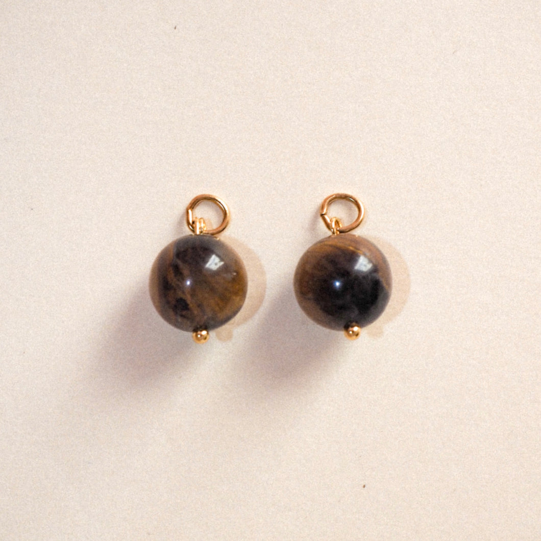 MON BAR - tiger's eye beads (gold)