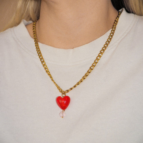 MON STUDIO - big love necklace
