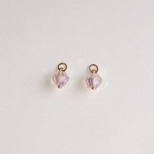 MON BAR - rose glass beads (gold)