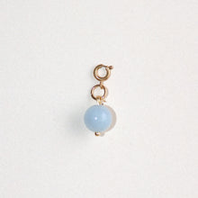 MON BAR - baby blue charm (gold)