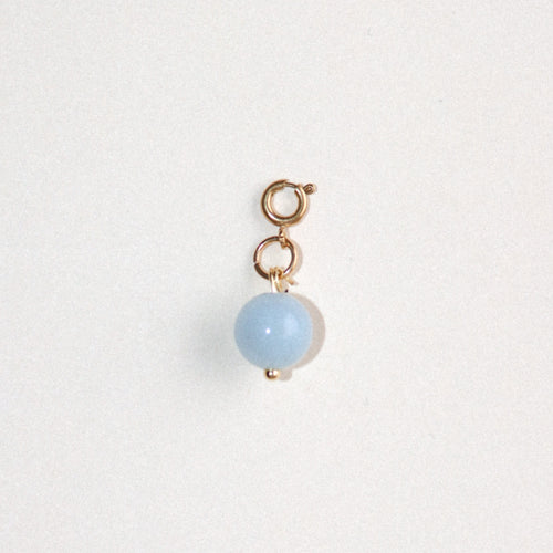 MON BAR - baby blue charm (gold)