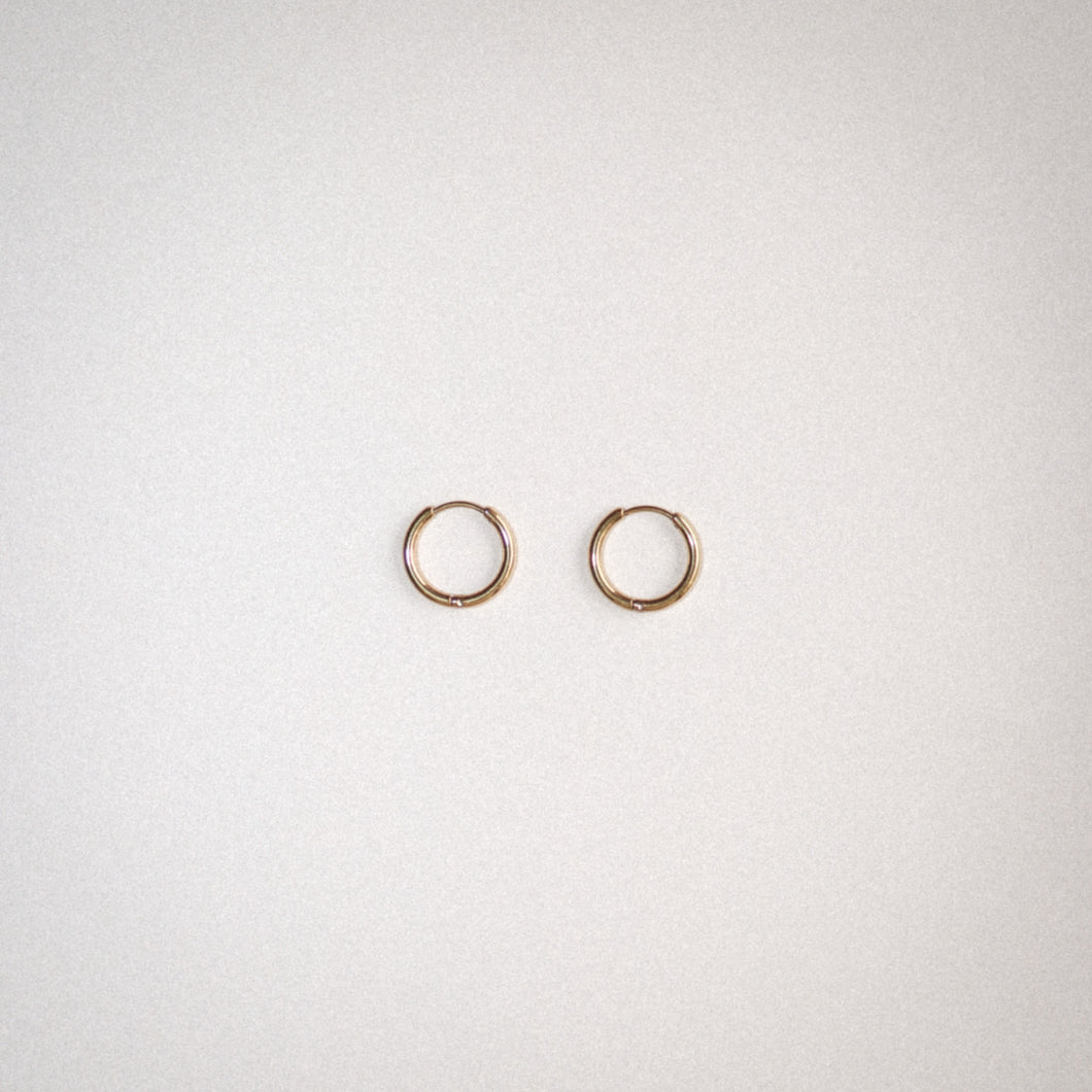MON BAR - hoops 17mm (gold)