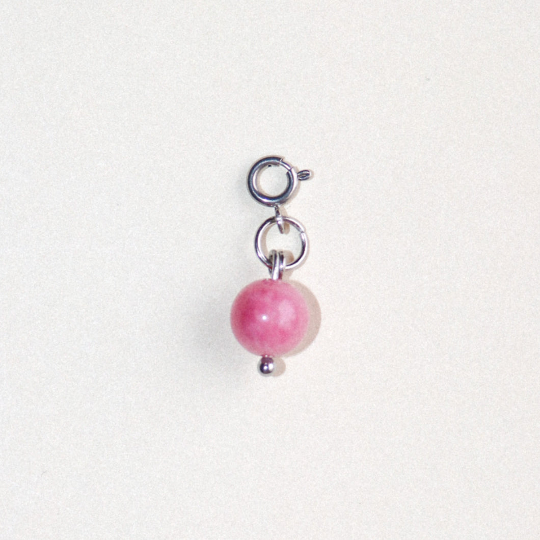 MON BAR - bubblegum charm (silver)