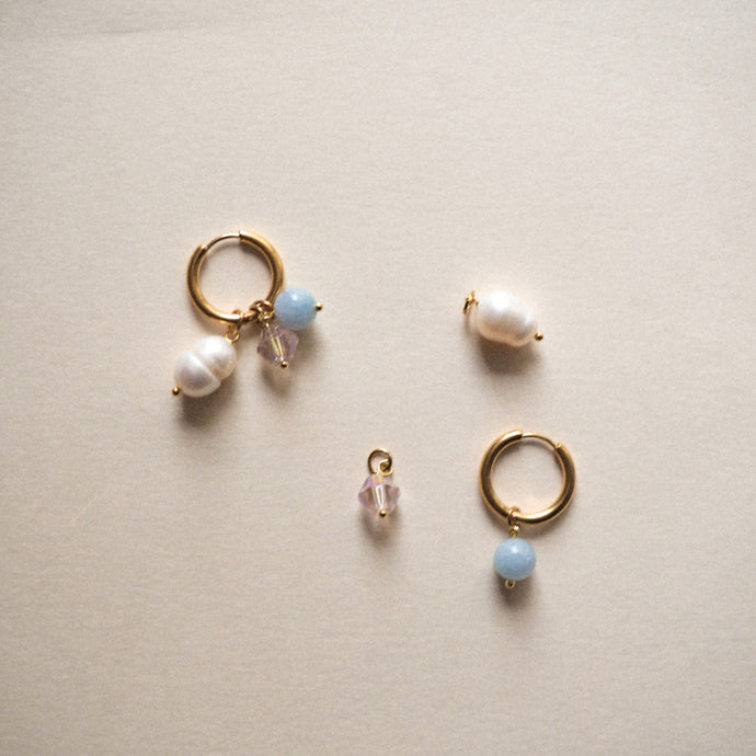 MON STUDIO 3-IN-1 baby blue/cloud/rose (kulta)