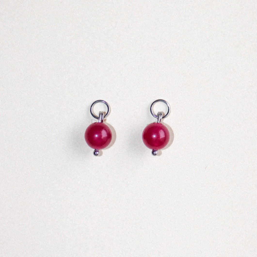 MON BAR - berry beads (silver)