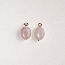 MON BAR - rose oval beads (gold)