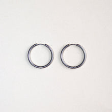 MON BAR - hoops 25mm (silver)