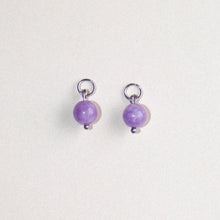 MON BAR - lilac beads (silver)